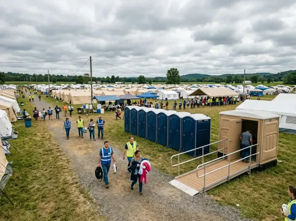 disaster-relief-camp-restrooms-010 — frequently asked questions, Dumpster & Portable Bathrooms Rental in The Villages, FL